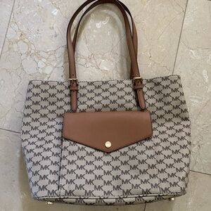 MICHAEL KORS JET SET Pocket Multifunction Large Tote Handbag